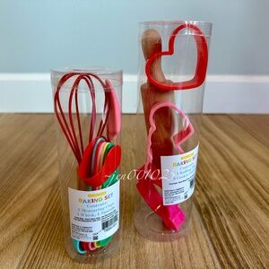 Target Bullseye Toy Baking Set Rolling Pin Cookie Cutters Baking Utensils